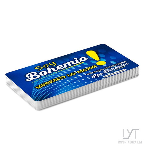 Imagen 1 de 8 de Tarjetas De Pvc Doble Faz Personales Full Color Pack 200u