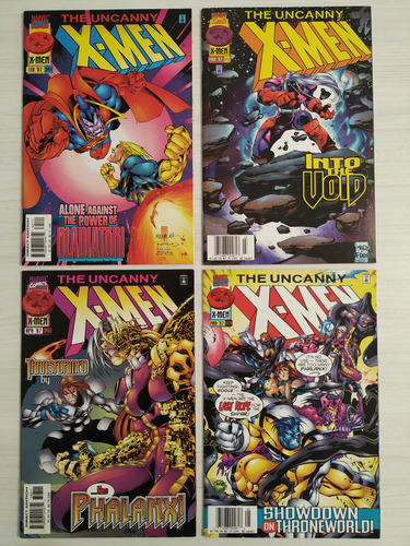 The Uncanny X-men #341-344: Versus The Phalanx In Space