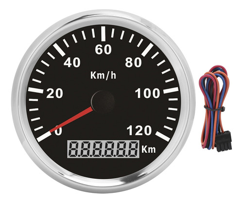 Velocímetro Automotriz De 33/8 Pulgadas, 0.120 Km/h