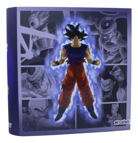 Carpeta N3 Escolar Mooving Dragon Ball Goku Super Sayajin 