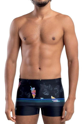 Sunga Boxer Box Hang Loose Moda Praia Masculina Estampada