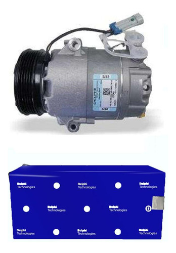 Compressor De Ar Condicionado Agile 2009 A 2015 Cs20078