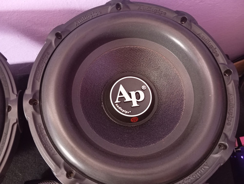 Par De Subwoofers Audopipe 12 Pulgadas Serie Txx Negro (Usado)