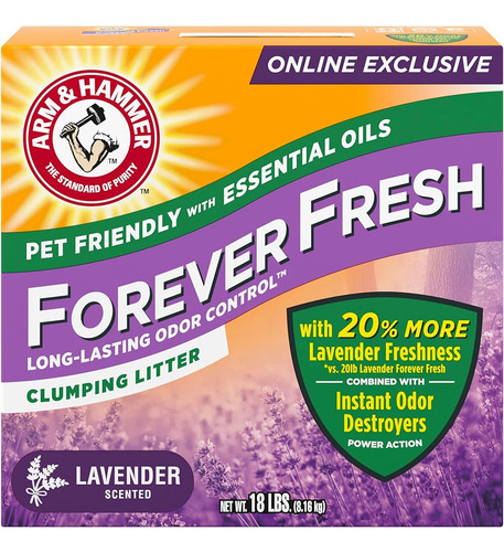 Arm & Hammer Forever Fresh Arena Aglomerante Para Gatos L