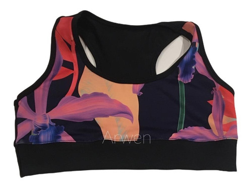 Imagen 4 de 10 de Top Lycra Deportivo Mujer Estampado T: 1 Al 5 , Art T290