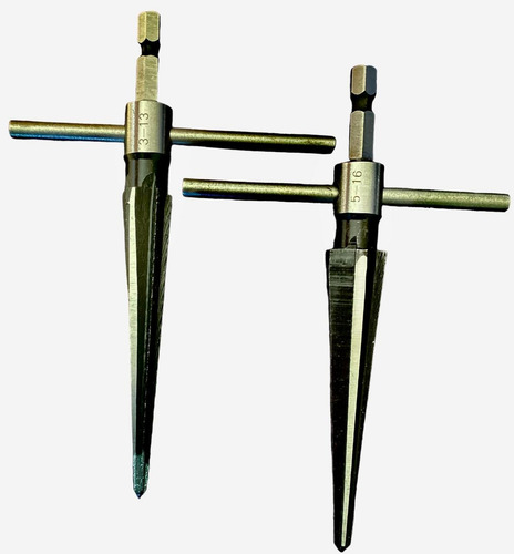 Calisuar Escariador De Mano 4 Pc 3-13mm Y 5-16 Mm Ruhlmann
