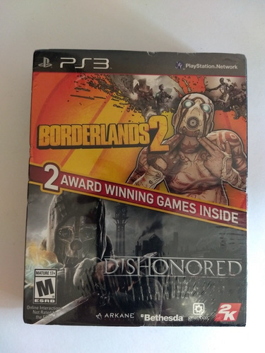 Borderlands 2 / Dishonored Ps3 Nuevo Citygame