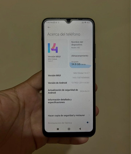 Celular Redmi 10c (Usado)