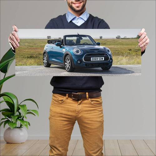 Cuadro 30x80cm Auto 2020 Mini Cooper S Cabrio Si 369