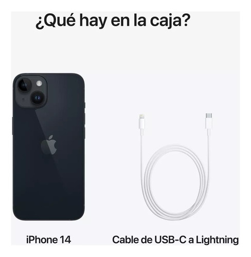 Iphone 14 Apple 128gb 4gb Ram Dual Sim Liberado Negro