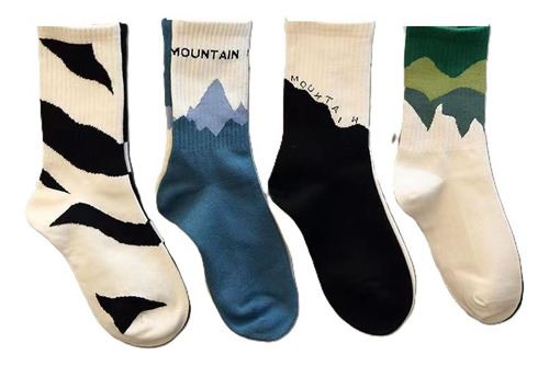 Pack 4 Calcetines Calcetas Happy Socks Medias Vestir Estilo