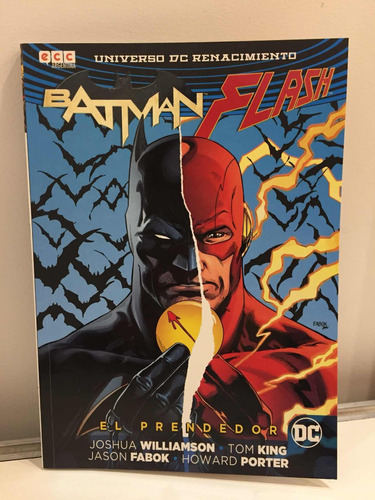 Cómic, Dc, El Prendedor. Batman, Flash. Ovni Press