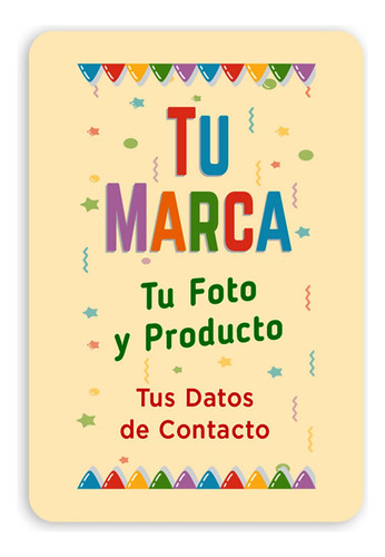 Almanaque Bolsillo Dorso En Blanco C/publicidad X100