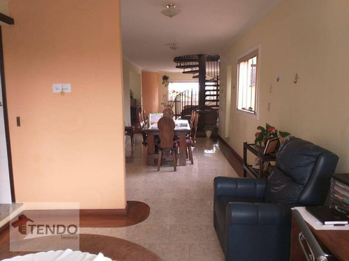 Imagem 25 de 30 de Imob03 - Sobrado Com 3 Dormitórios À Venda, 377 M² Por R$ 1.100.000 - Suíssa - Ribeirão Pires/sp - So0768