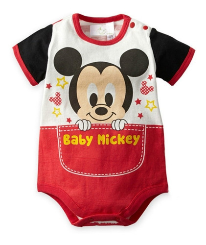 Pañalero Para Bebé Con Estampados De Mickey Mouse