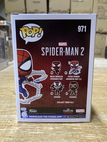 Peter Parker Advanced Suit 2 971 Spider-man Marvel Funko Pop