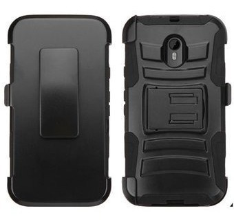Moto G Tercera Generación Negro Celular Case Mica De Vidrio