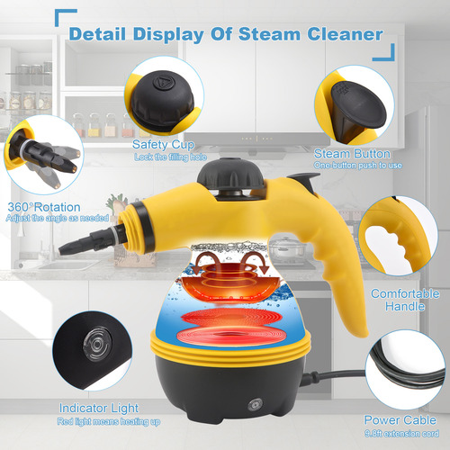 1050w Multifunctional Steam Cleaner