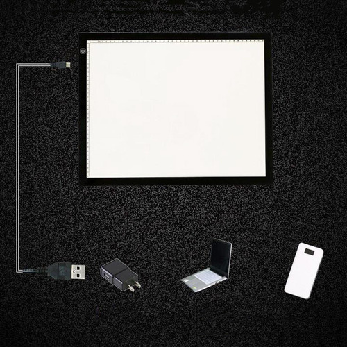 A4 Trazado Led Tablero De Luz Caja Ajustable 6 Velocidades