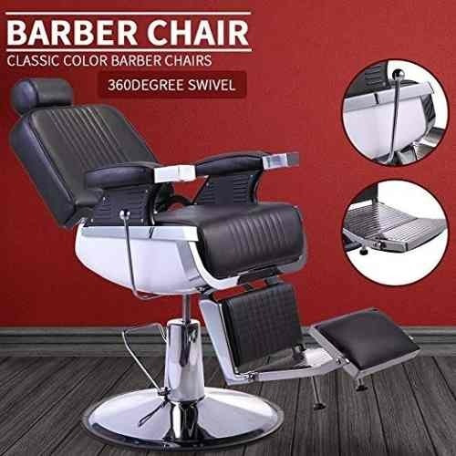 Imagen 5 de 6 de Silla Barbershop Barberia Barbero Peluquero Estetica Lujo