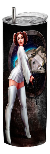 Termo Skinny Café 20 Oz - Star Wars Princesa Leia #07