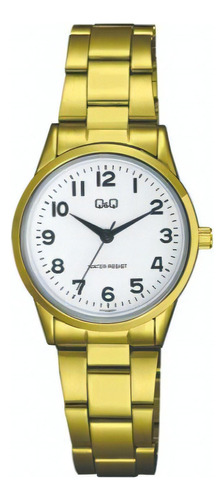 Reloj Para Mujer Q&q C11a C11a-007py Dorado