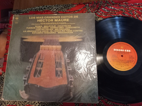 Hector Maure  Los Mas Grandes Exitos  Disco De Vinilo#