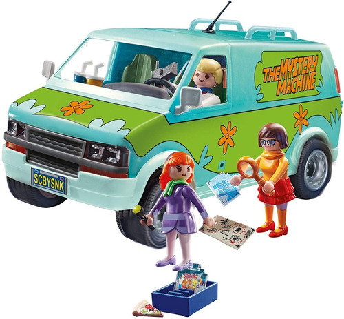 Imagem 7 de 10 de Playmobil Scooby-doo! Mystery Machine 70286 Furgão