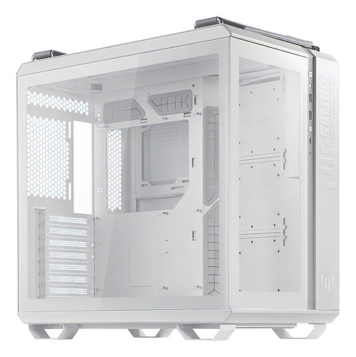 Gabinete Asus Tuf Gaming Gt502, Mediatorre Macro-atx, Blanco