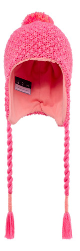 Gorro Peruano De Esquí Para Niños Timeless Rosa Wedze
