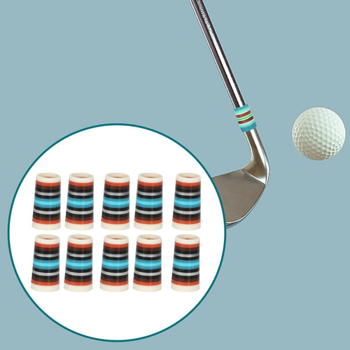 10 Casquillos De Hierro Para Golf Para Cuña De Estilo J