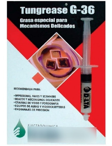 Tungrease G-36 Jeringa De 5cc