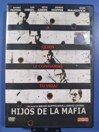 Película Hijos De La Mafia - Vin Diesel - Dvd Original 