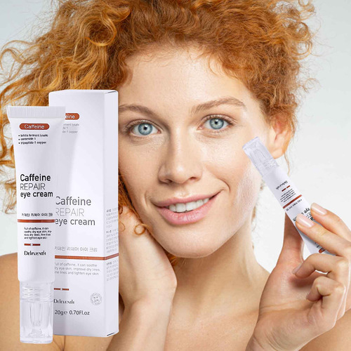 Creme Para Os Olhos Com Cafeína, Hidratante, Clareador, Remo