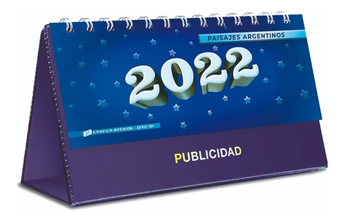 Imagen 1 de 5 de Almanaque Calendario Carpita De Escritorio C/publicidad X25u