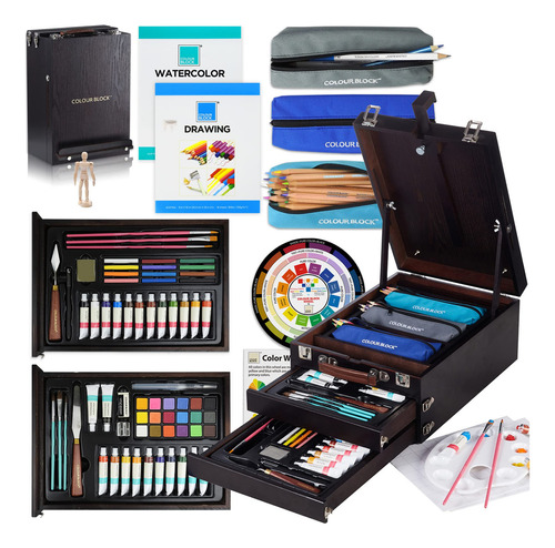 Kit De Pintura Colourblock Perfecto Para Artistas Pri