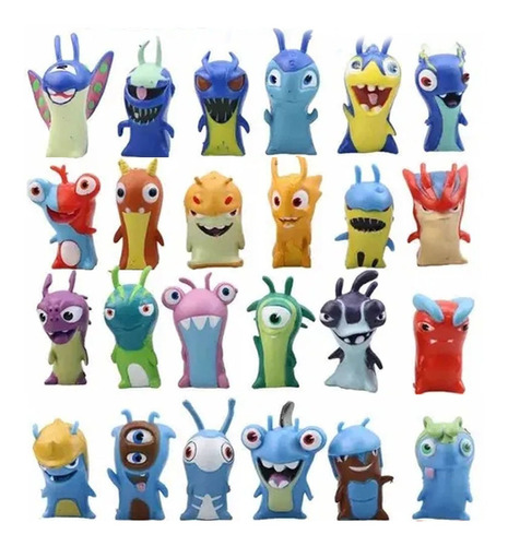 24 Figuras Coleccionables De Slugterra Slugterra