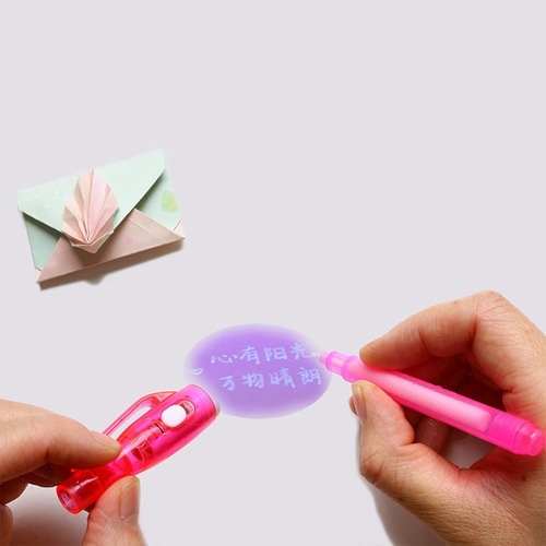 Bolígrafo De Tinta P Invisible Con Luz Luminous Light Invisi