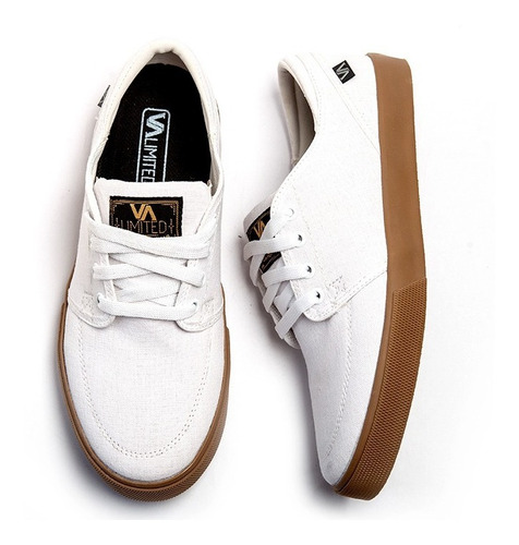 Zapatillas Malibú Valimited Skate 100% Lona Envió Gratis