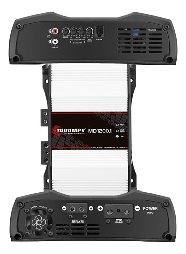 Amplificador Taramps Md1200 Modulo 1 Canal 1200w Rms 2 Ohms 