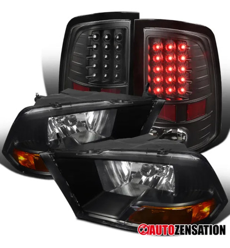 Focos 09-18 Dodge Ram 1500 2500 3500 Opticos Led Trasero