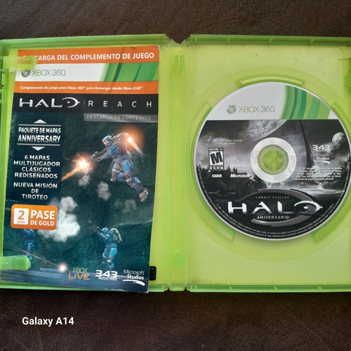 Halo Combat Evolved Aniversario Para Xbox 360 (Usado)