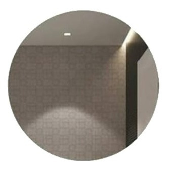 Espejo Redondo 50cm Para Decorar Baño, Dormitorio, Living