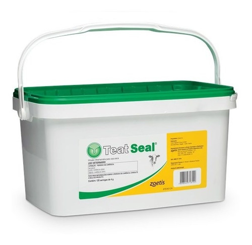 Teat Seal Zoetis - Selante De Teto P/ Vaca Seca Cx C/ 120 Un