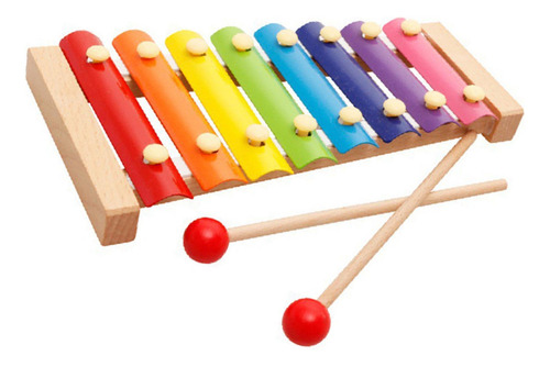 Xilofone Para Crianças Com 2 Maços De Brinquedo Xilofone