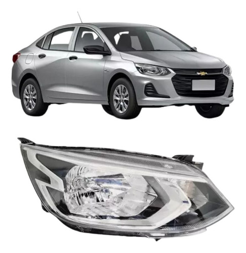 Farol Gm Onix Plus 2020 A 2024 Direito