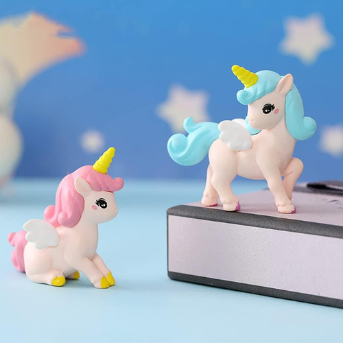 8 Figuras De Animales De Caballo Volador, Unicornio, Figuras