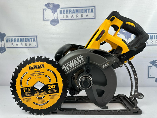 Sierra Circular Dewalt Mango Trasero 60v Flexvolt Dcs577b