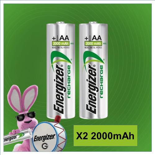 Pila Recargables Aa X2 Energizer