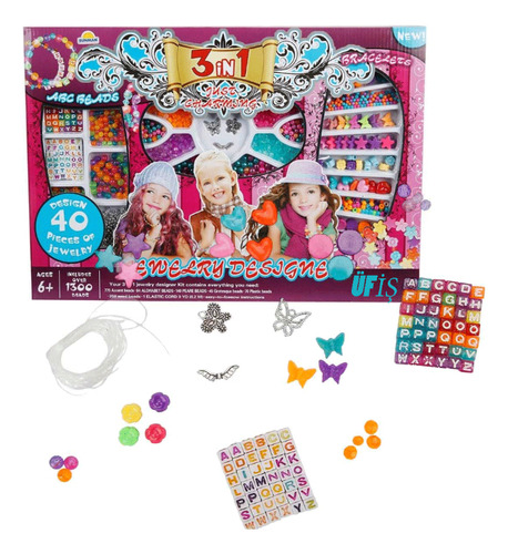 Jueguete De Niña Conjunto De Joyas De Perlas